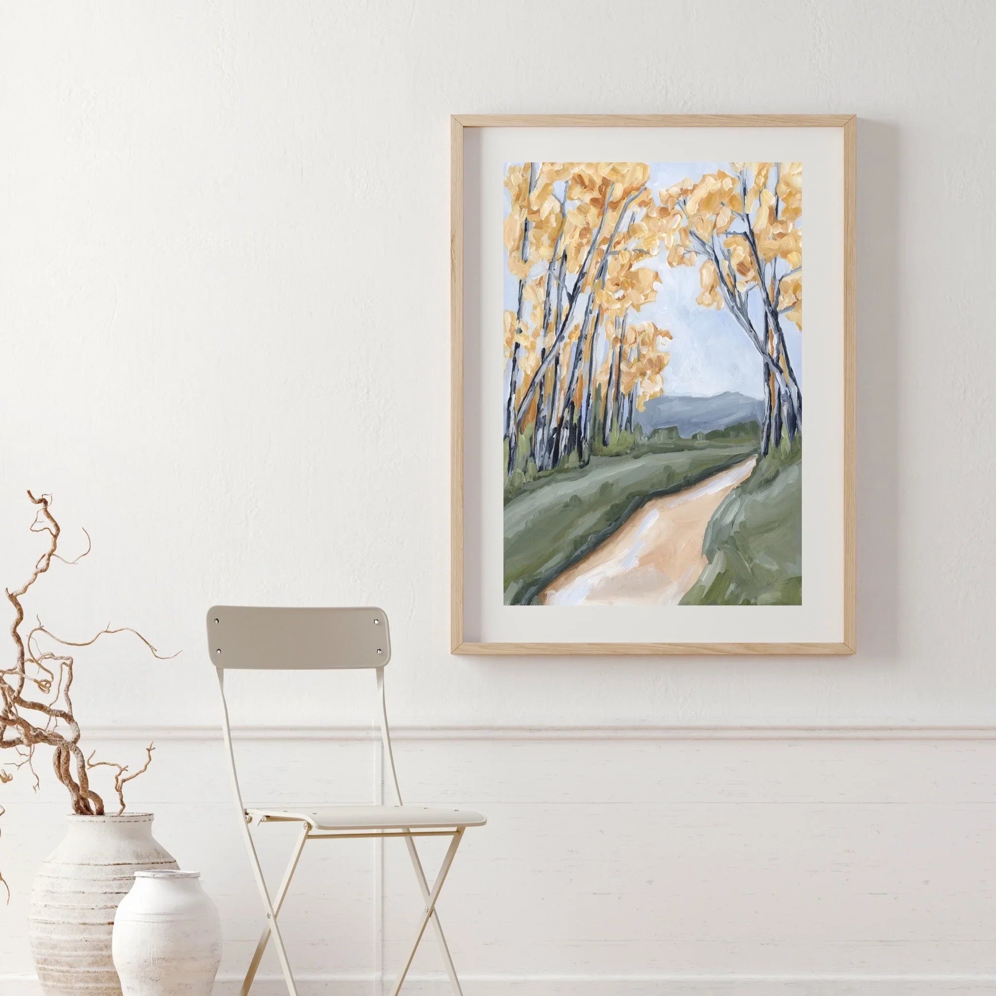 "September Trees" Art Print - The Mayfair Hall