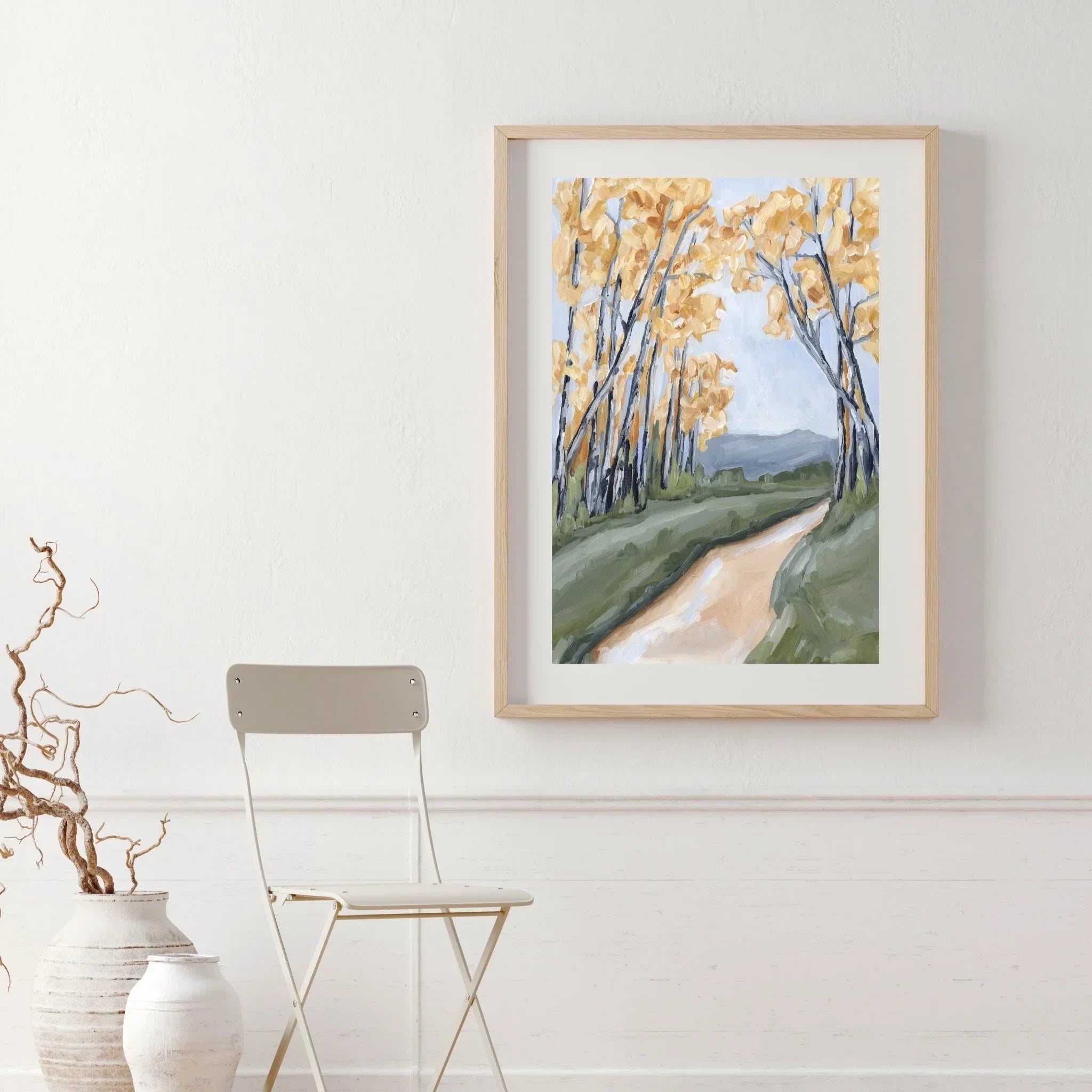 "September Trees" Art Print - The Mayfair Hall