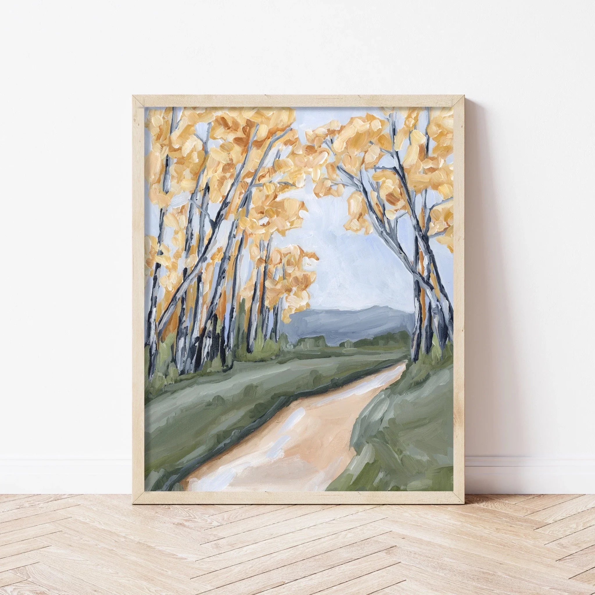 "September Trees" Art Print - The Mayfair Hall