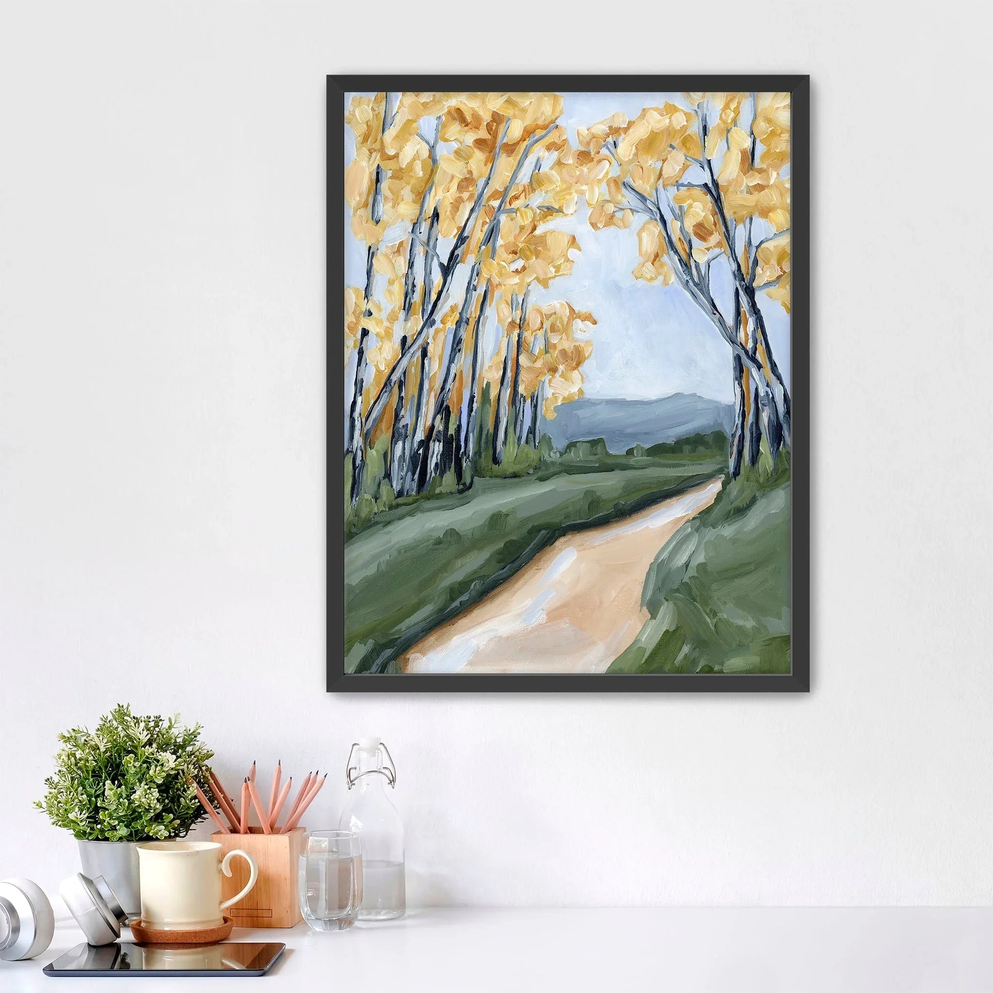 "September Trees" Art Print - The Mayfair Hall