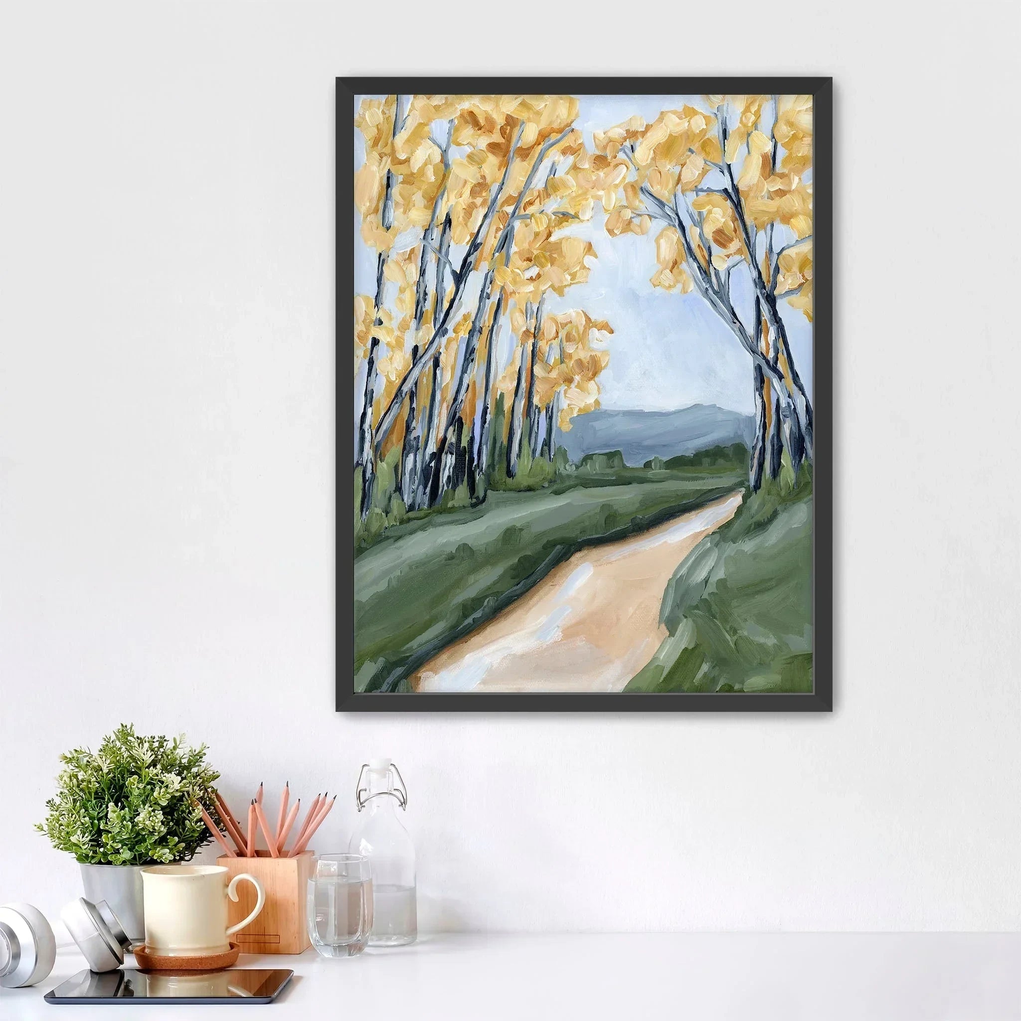 "September Trees" Art Print - The Mayfair Hall