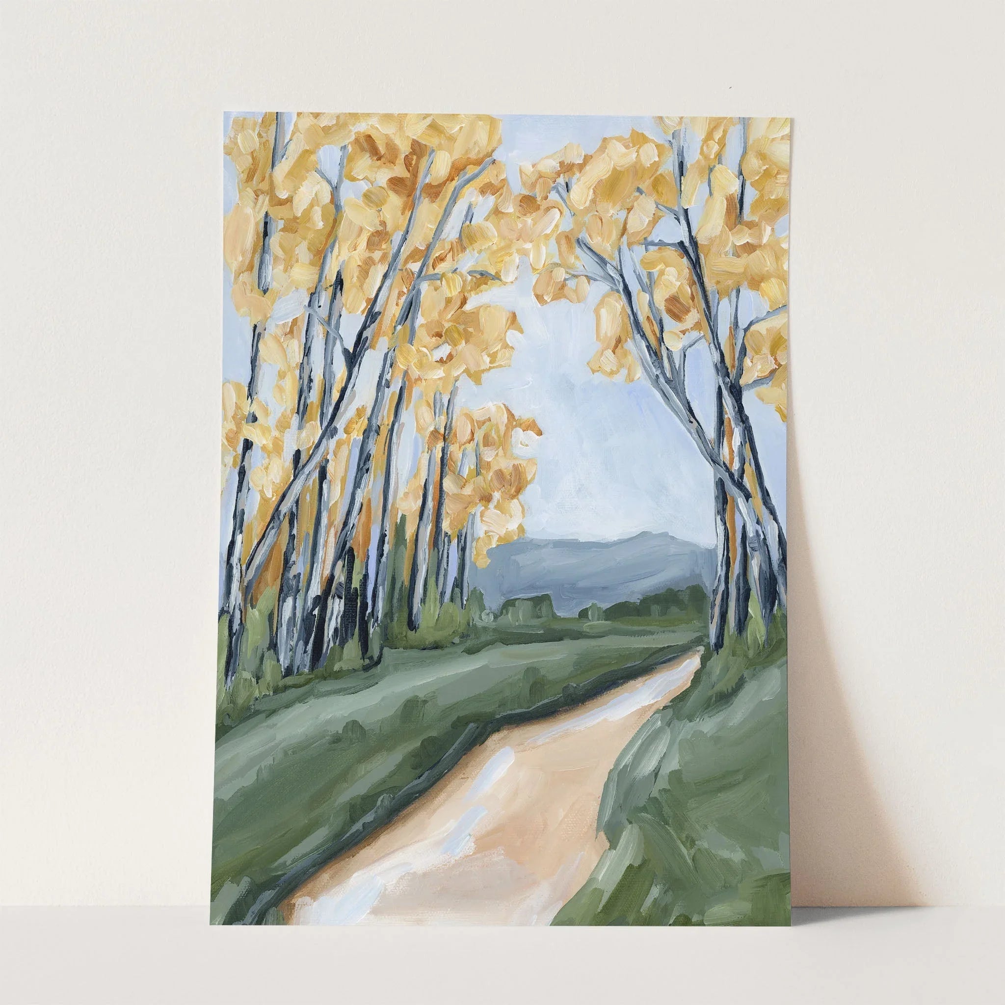 "September Trees" Art Print - The Mayfair Hall