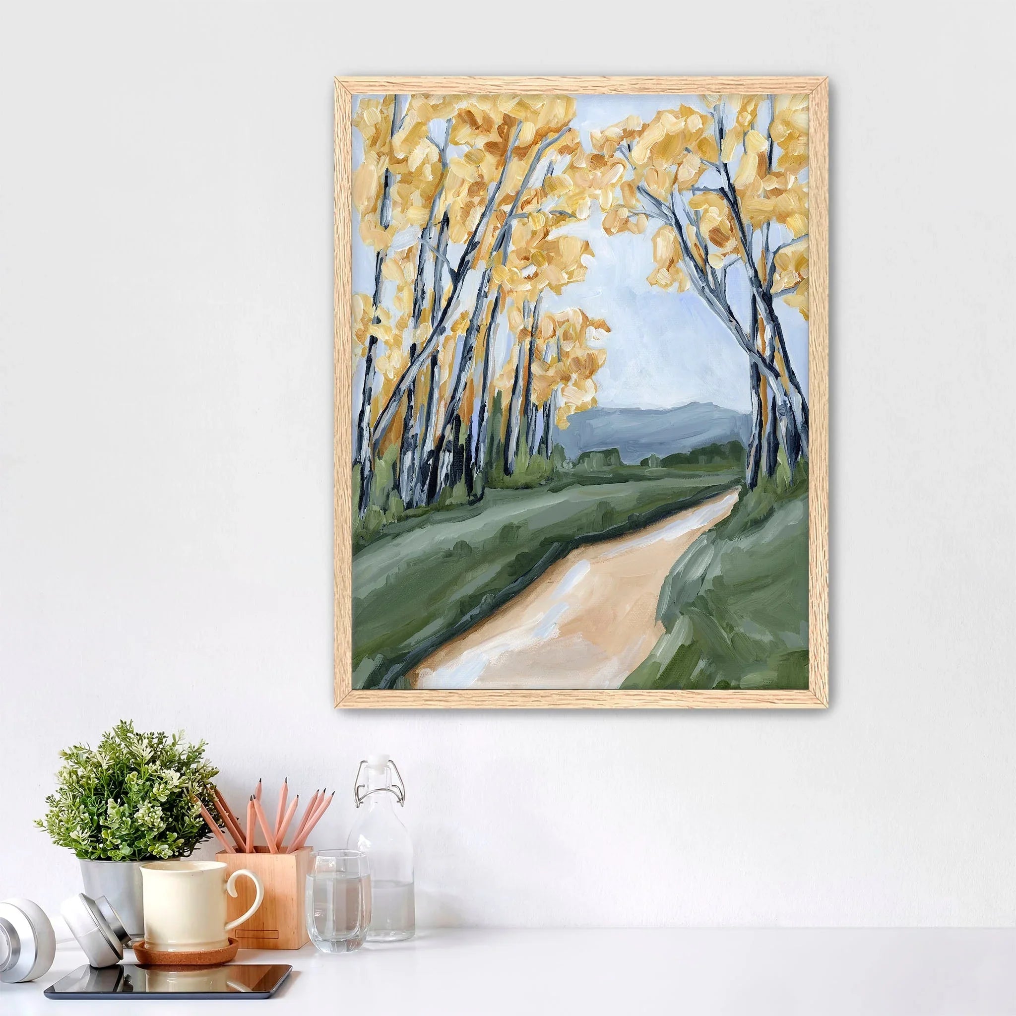 "September Trees" Art Print - The Mayfair Hall