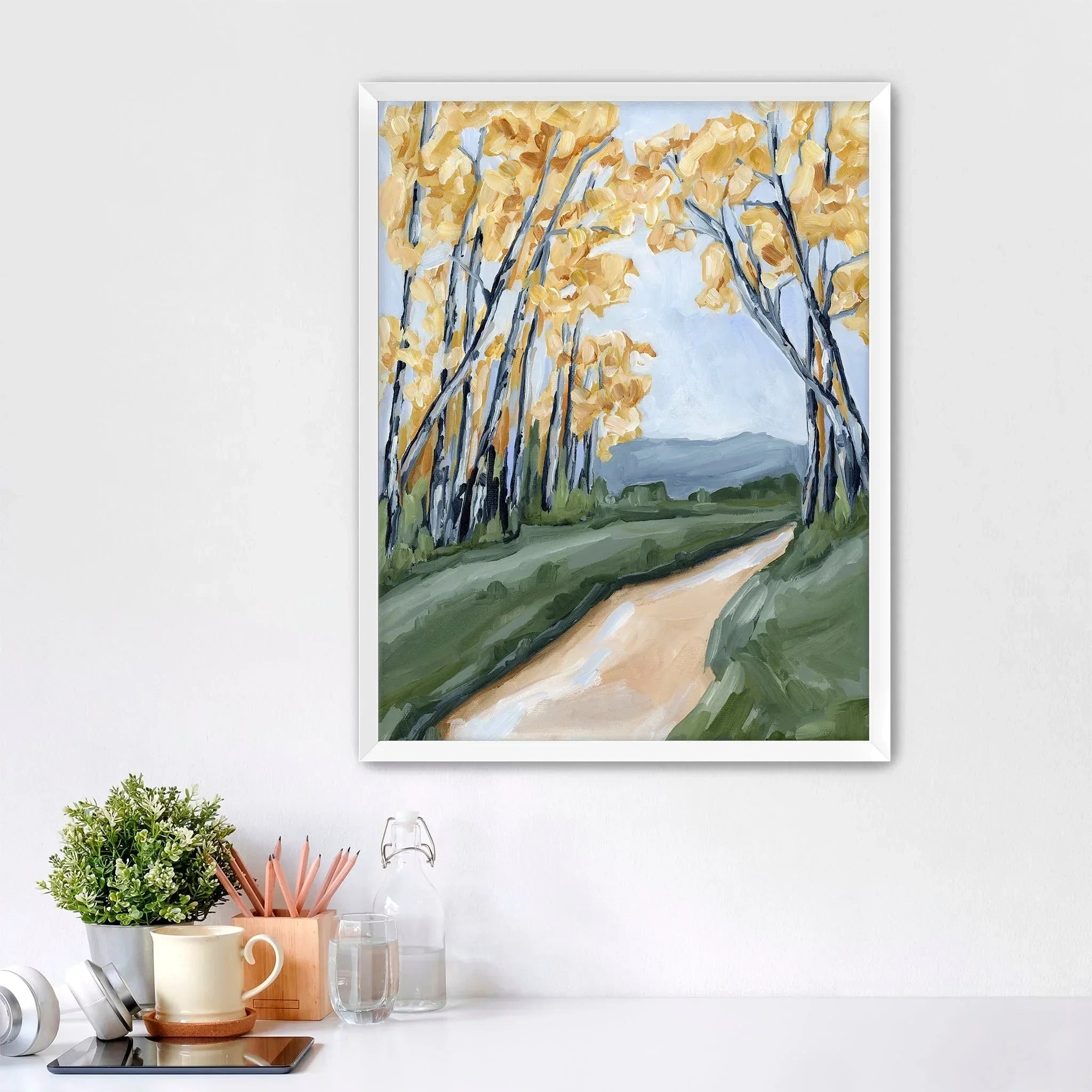 "September Trees" Art Print - The Mayfair Hall