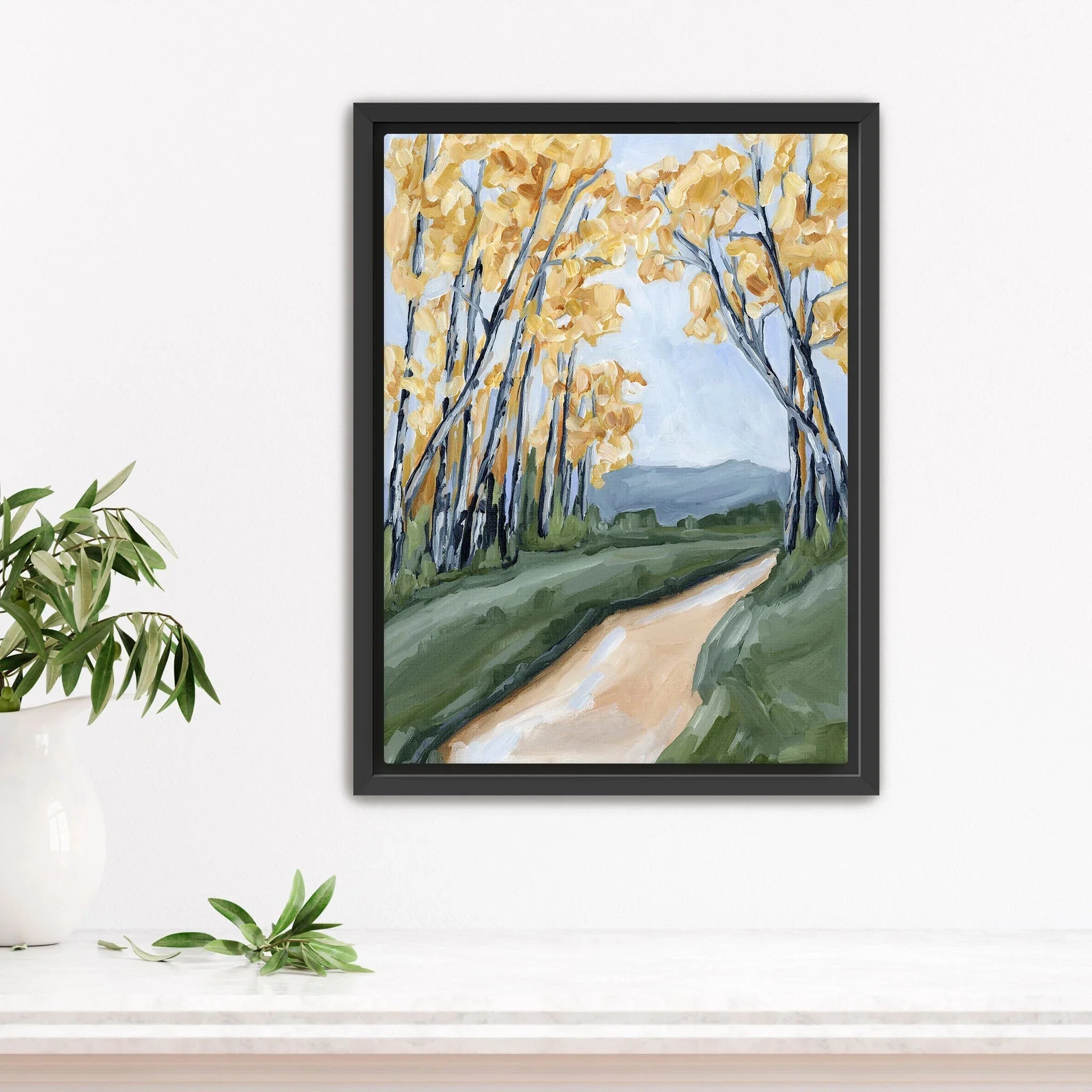 "September Trees" Art Print - The Mayfair Hall