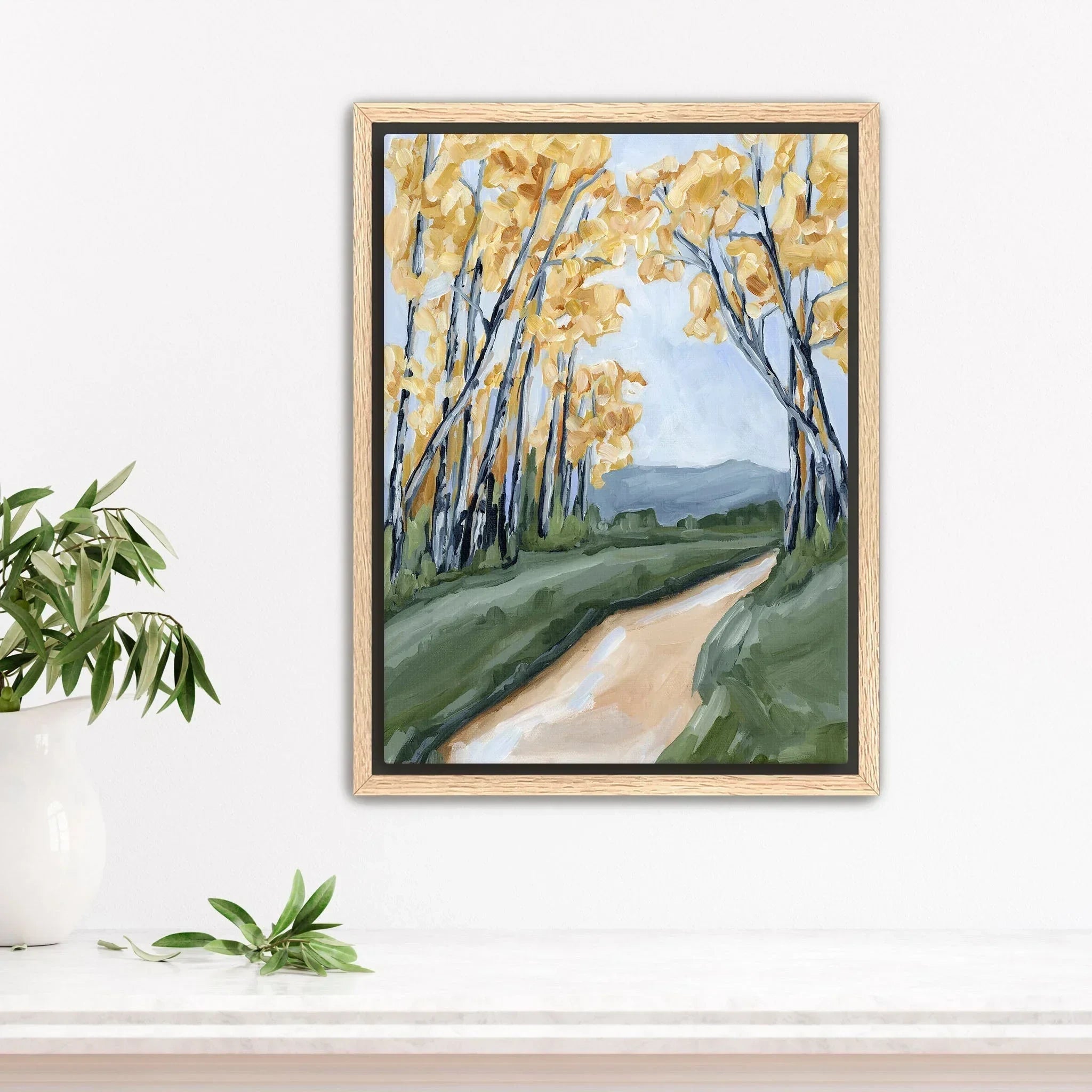 "September Trees" Art Print - The Mayfair Hall