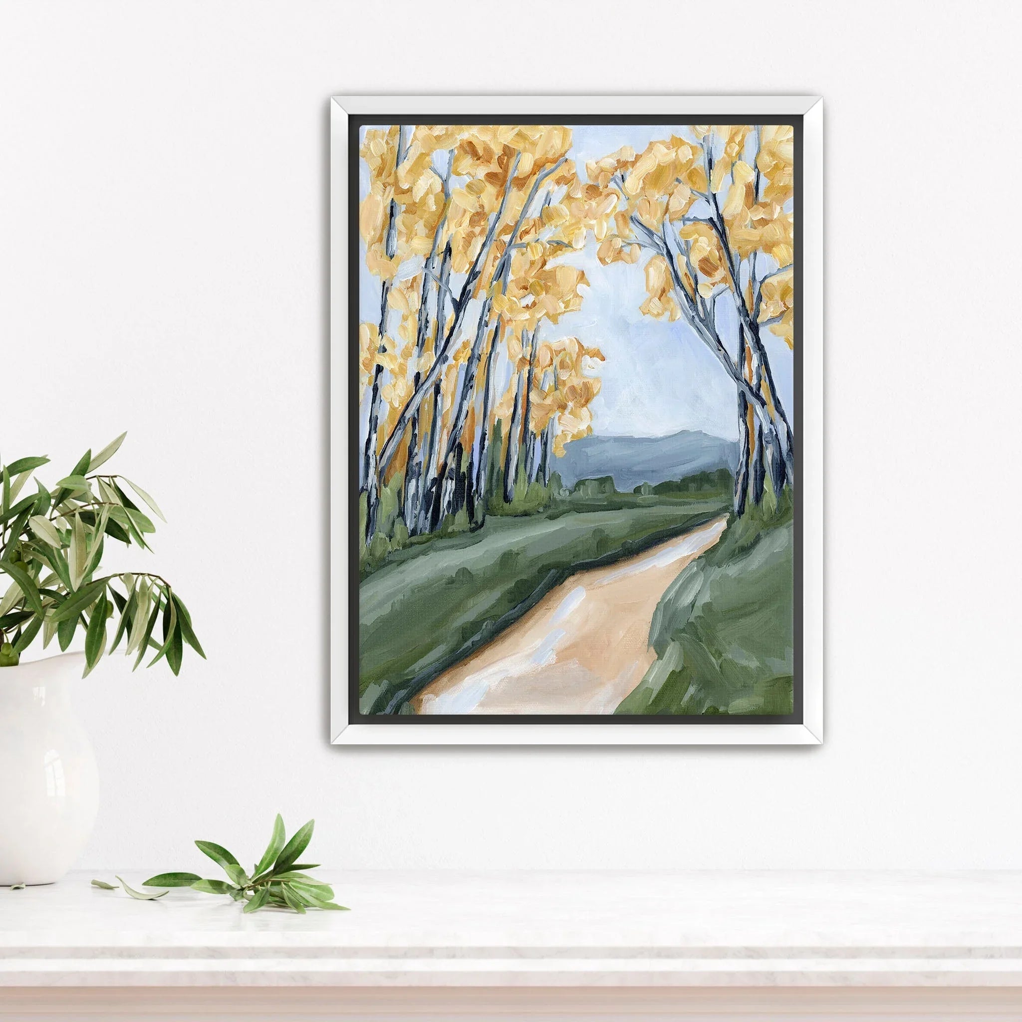 "September Trees" Art Print - The Mayfair Hall