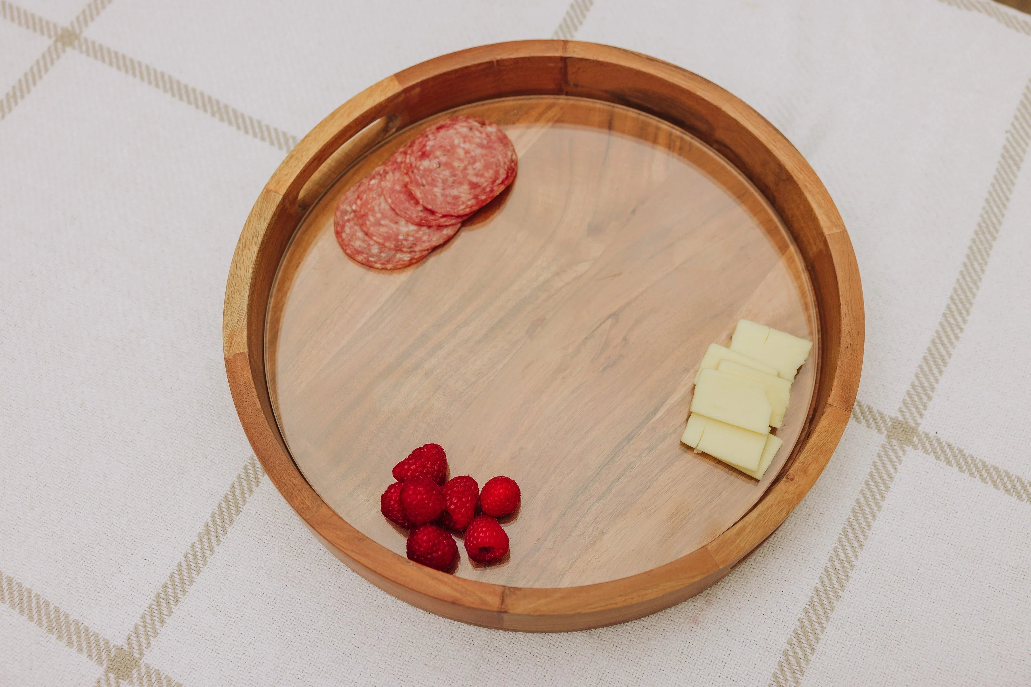 Barista Serving Tray with Glass Insert - The Mayfair Hall