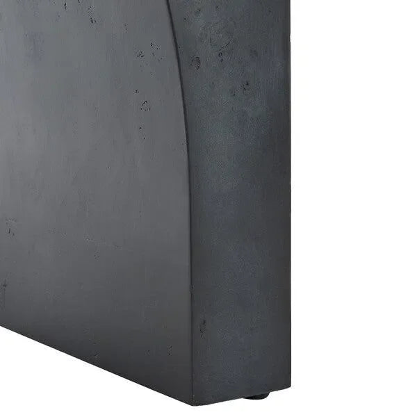 Katelynn Burled Mappa Wood Console Table in Gray - The Mayfair Hall