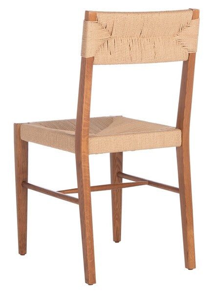 Cody Rattan Dining Chair in Natural (Set of 2)