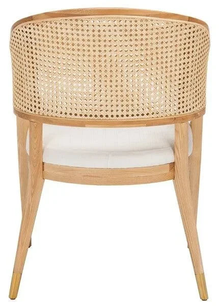 Rogue Rattan Dining Chair in Natural - The Mayfair Hall