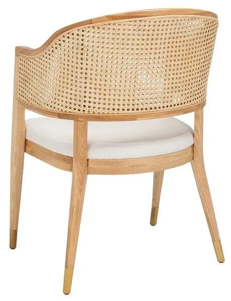 Rogue Rattan Dining Chair in Natural - The Mayfair Hall