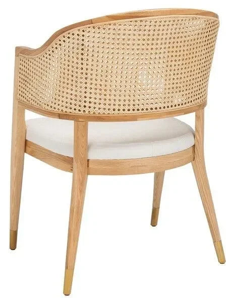 Rogue Rattan Dining Chair in Natural - The Mayfair Hall