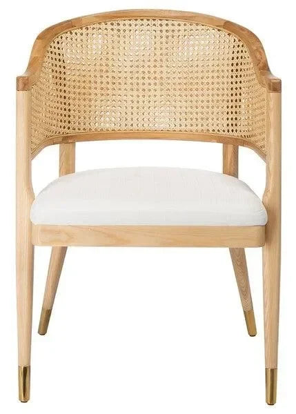 Rogue Rattan Dining Chair in Natural - The Mayfair Hall