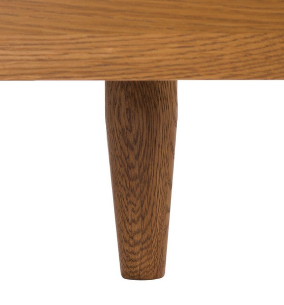 Cassius Wood Spindle King Bed in Light Brown