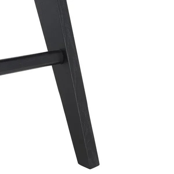 Colette Wood Armchair in Black - The Mayfair Hall