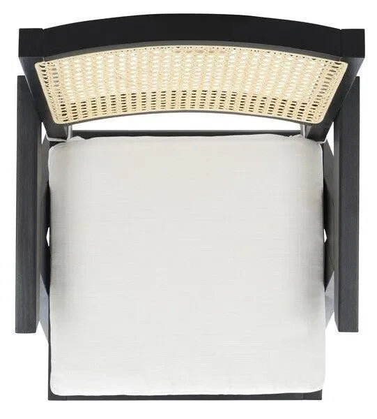 Colette Wood Armchair in Black - The Mayfair Hall