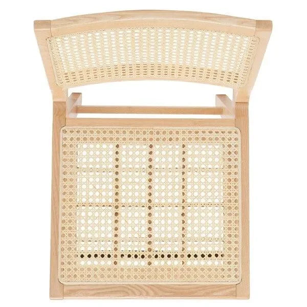 Hattie Wood Counter Stool in Natural - The Mayfair Hall