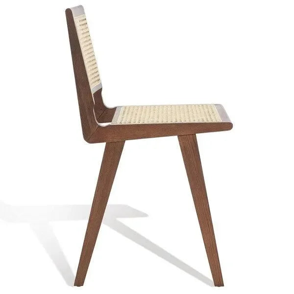 Hattie Wood Counter Stool in Walnut - The Mayfair Hall