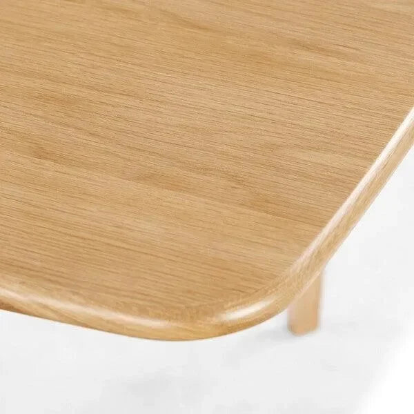 Barbossa Extendable Wood Dining Table in Natural - The Mayfair Hall