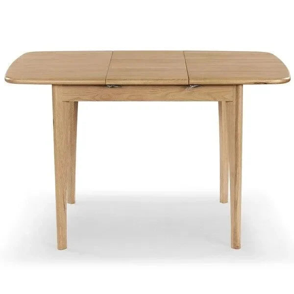 Barbossa Extendable Wood Dining Table in Natural - The Mayfair Hall