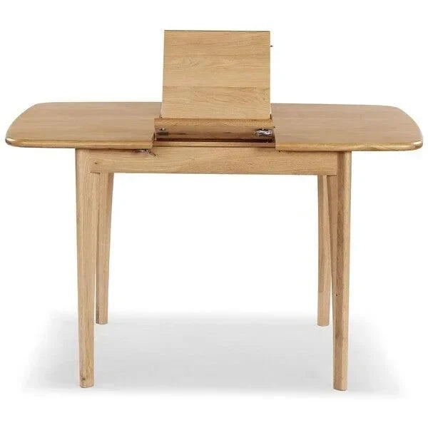 Barbossa Extendable Wood Dining Table in Natural - The Mayfair Hall