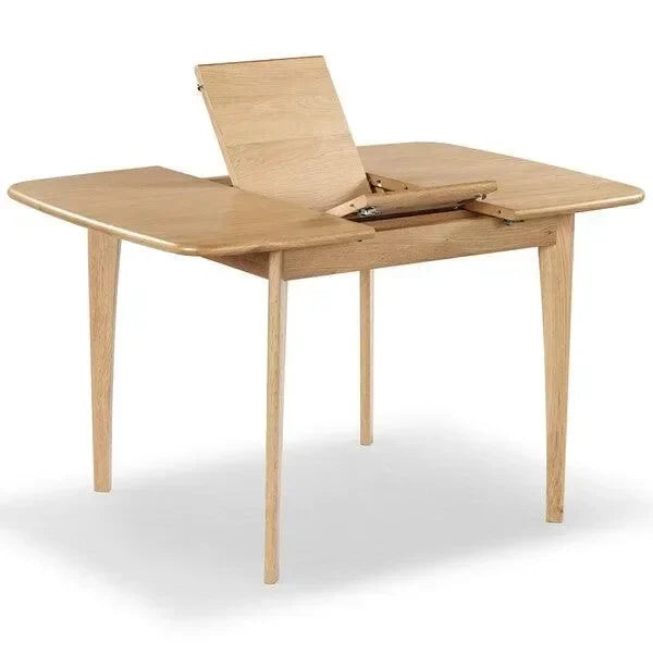 Barbossa Extendable Wood Dining Table in Natural - The Mayfair Hall