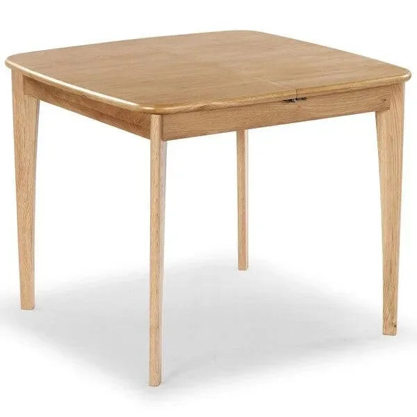 Barbossa Extendable Wood Dining Table in Natural - The Mayfair Hall