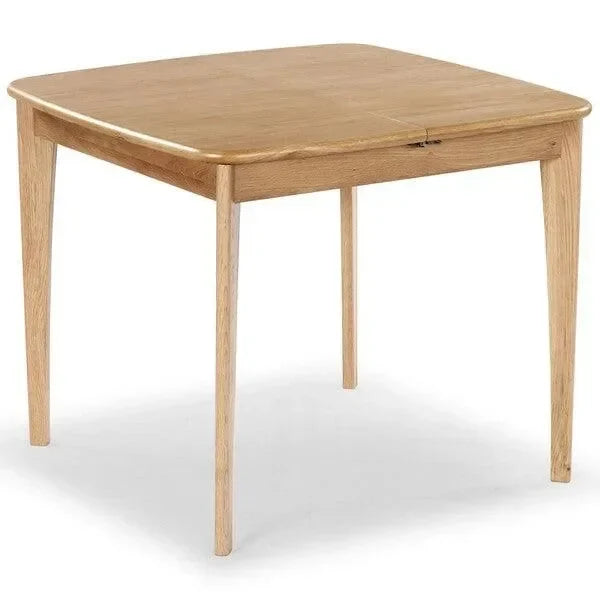 Barbossa Extendable Wood Dining Table in Natural - The Mayfair Hall