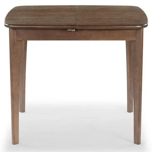 Barbossa Extendable Wood Dining Table in Walnut - The Mayfair Hall