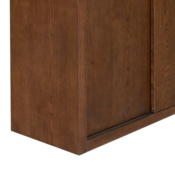 Elanna Wood 4 Shelf Bookcase in Walnut