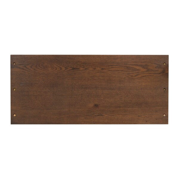 Elanna Wood 4 Shelf Bookcase in Walnut