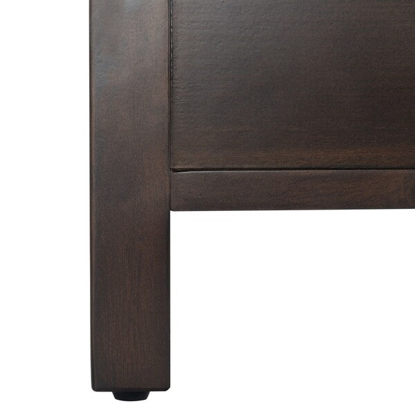 Stassie Cane King Bed in Black and Natural