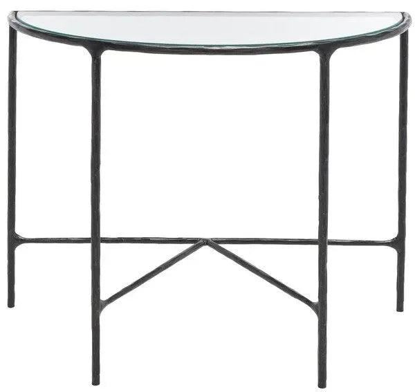 Safavieh Jessa Black Forged Metal Console Table