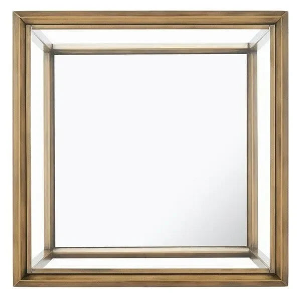 Florabella Mirrored Accent Table in Bronze - The Mayfair Hall