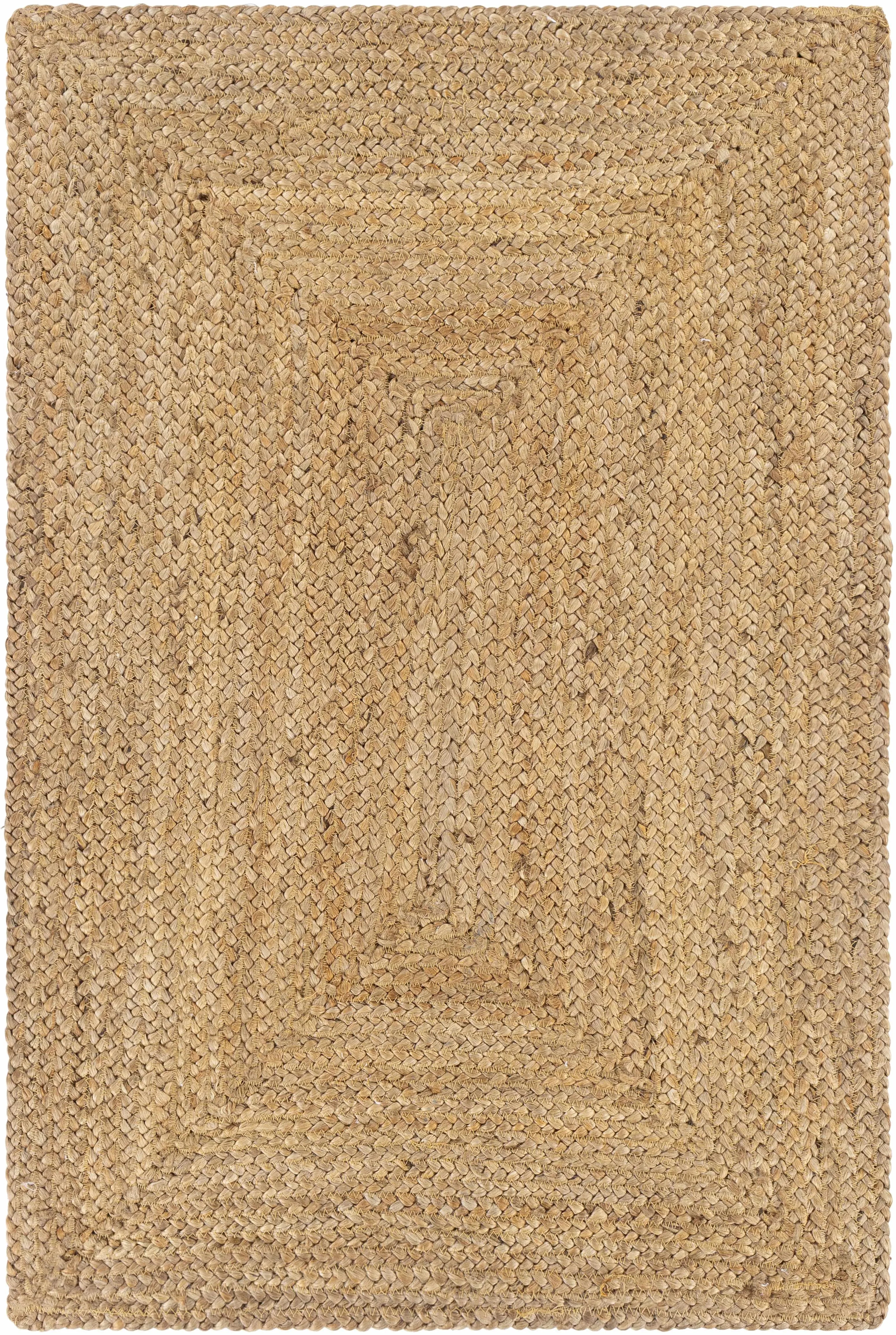 Shippagan Tan Jute Braided Rug - The Mayfair Hall