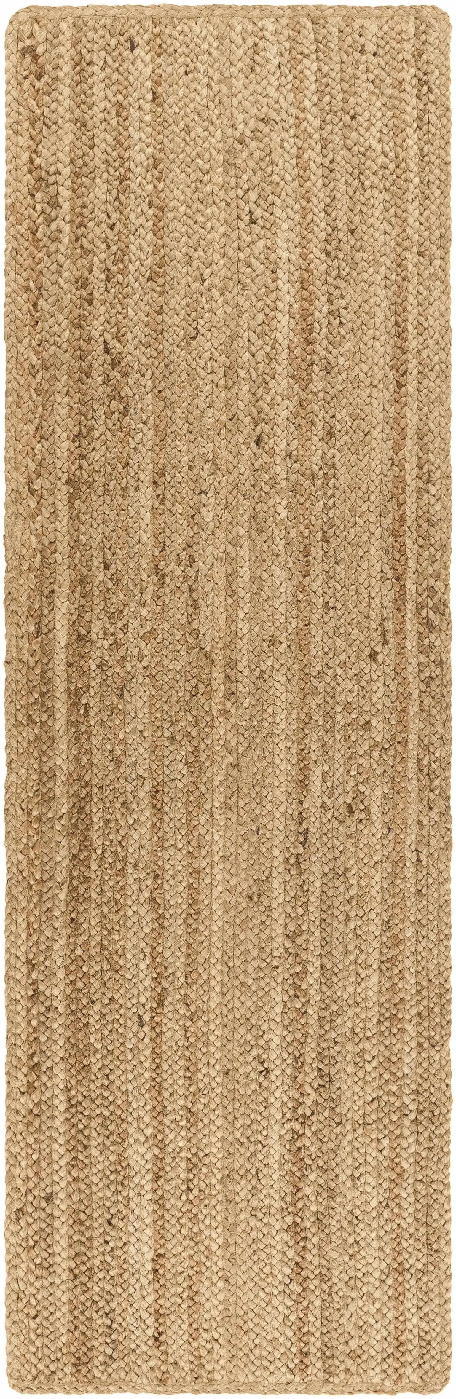 Shippagan Tan Jute Braided Rug - The Mayfair Hall
