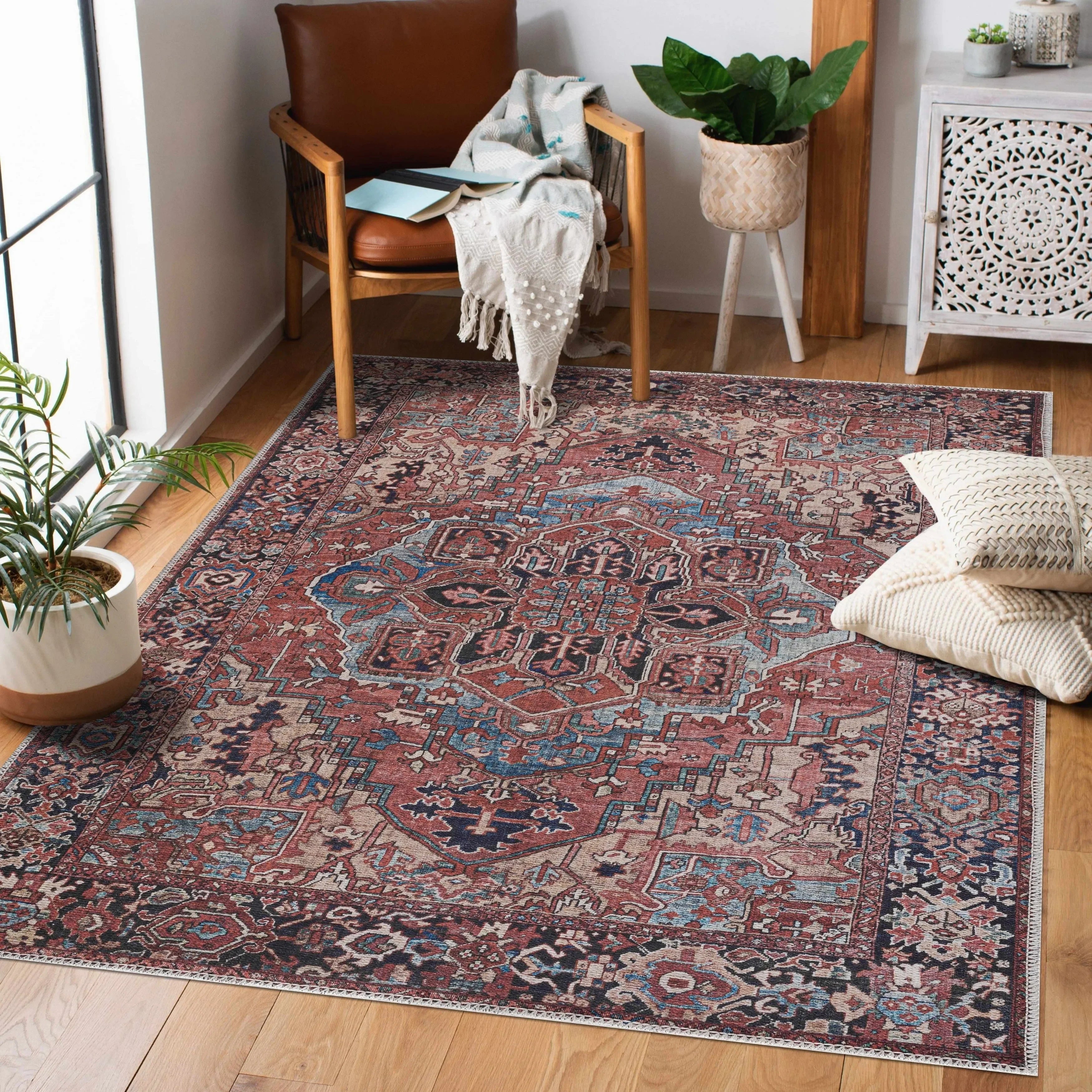 Neyland Washable Area Rug - The Mayfair Hall