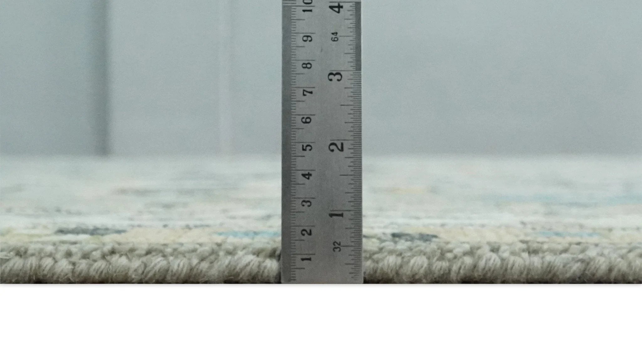 Silver and Ivory 8x10, 9x12, 10x14 and 12x15 Hand Knotted Traditional Persian Vintage Oushak Wool Rug | TRDCP870810 - The Rug Decor