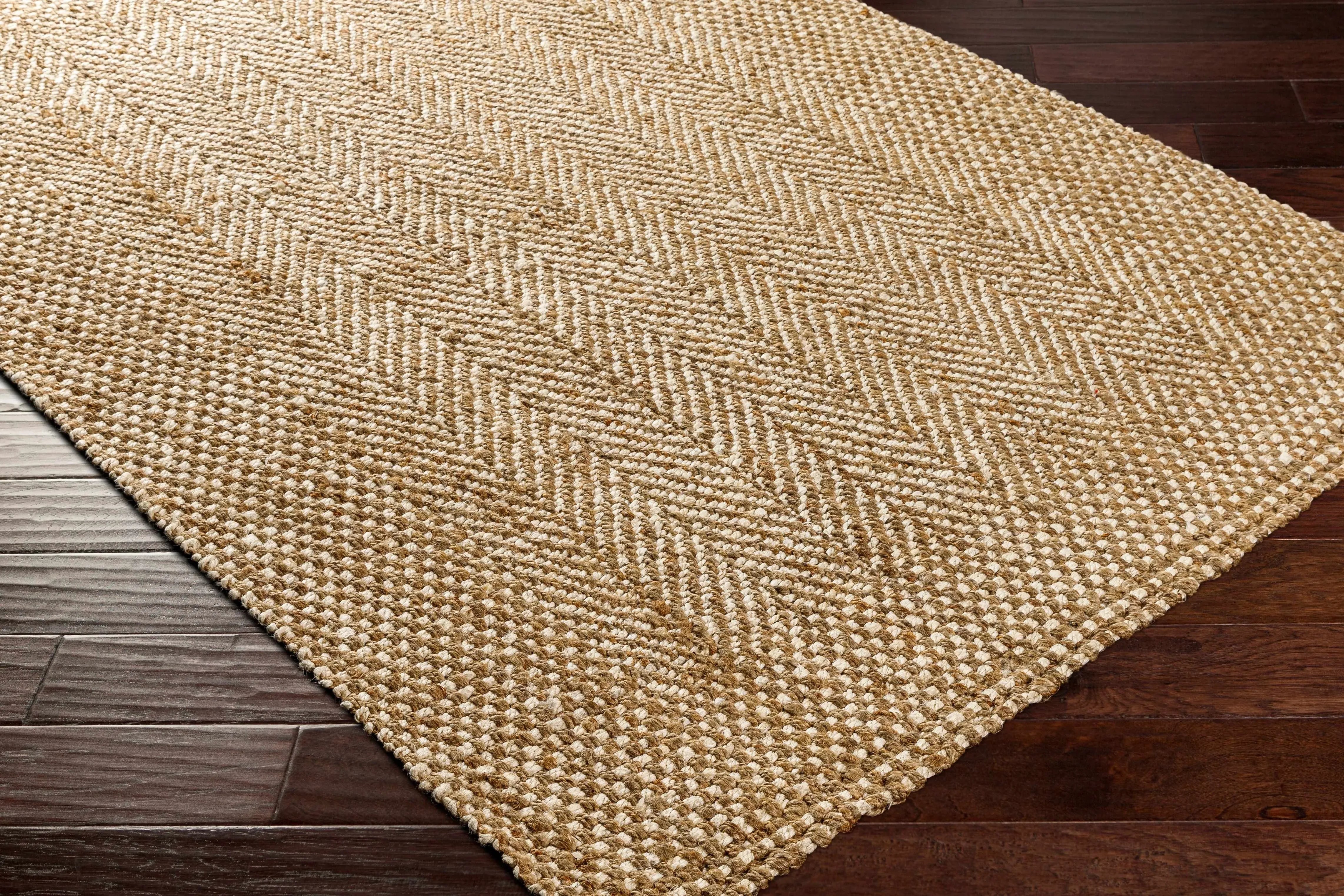 Dinah Natural Textured Jute Rug - The Mayfair Hall