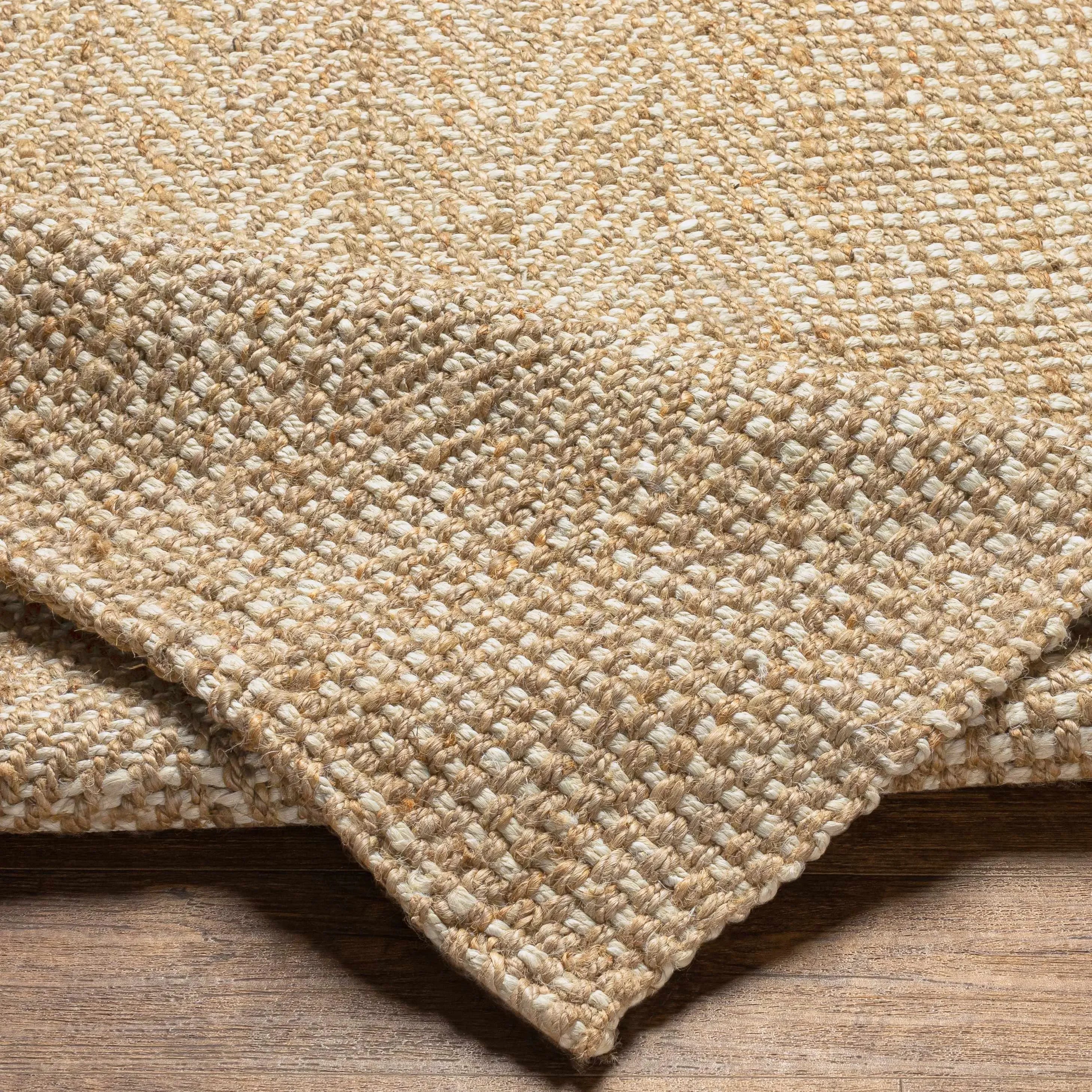 Dinah Natural Textured Jute Rug - The Mayfair Hall