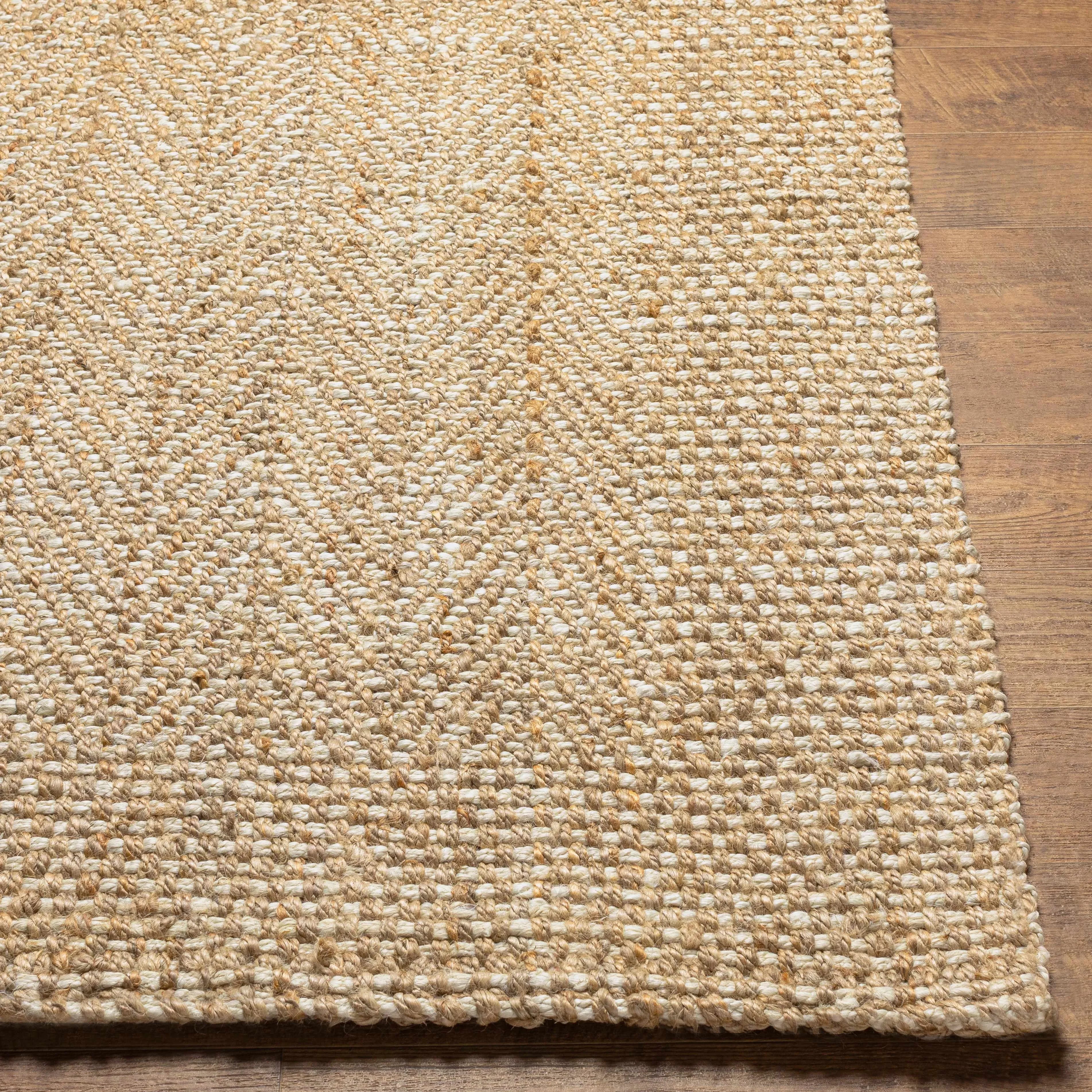 Dinah Natural Textured Jute Rug - The Mayfair Hall