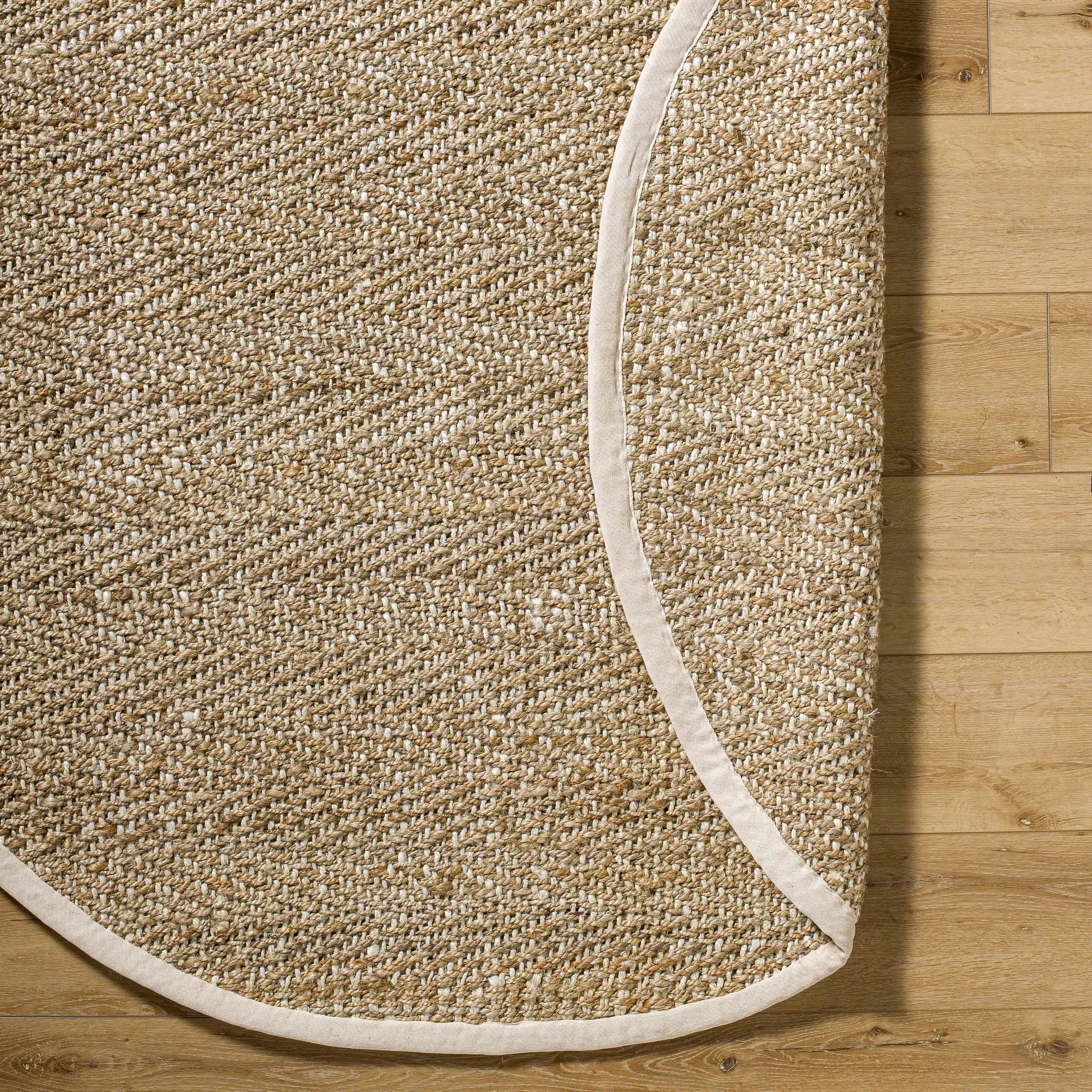 Dinah Natural Textured Jute Rug - The Mayfair Hall