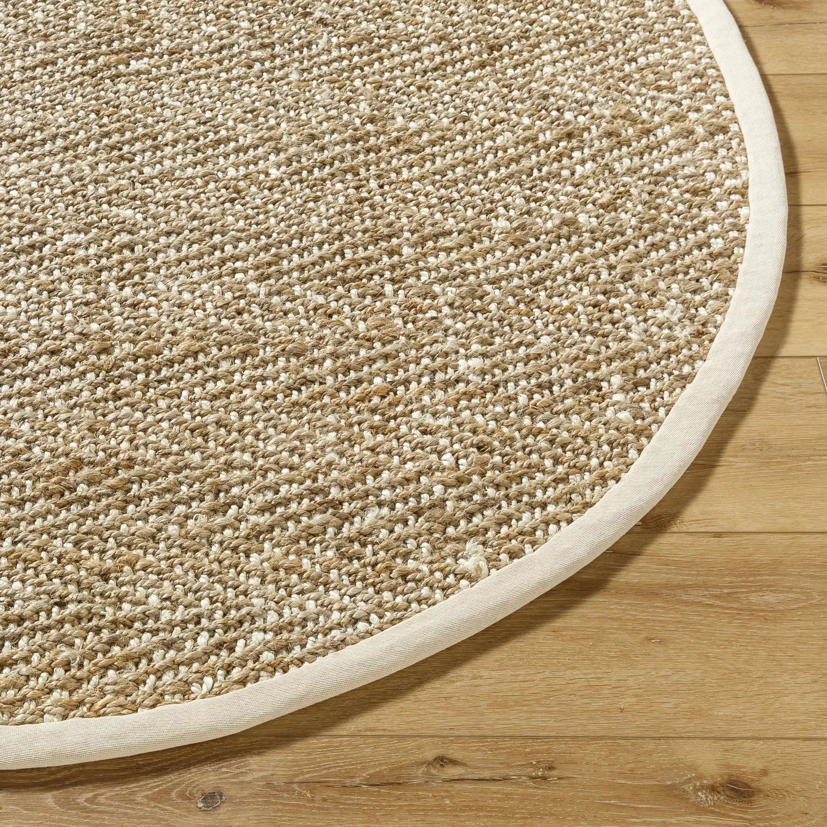 Dinah Natural Textured Jute Rug - The Mayfair Hall