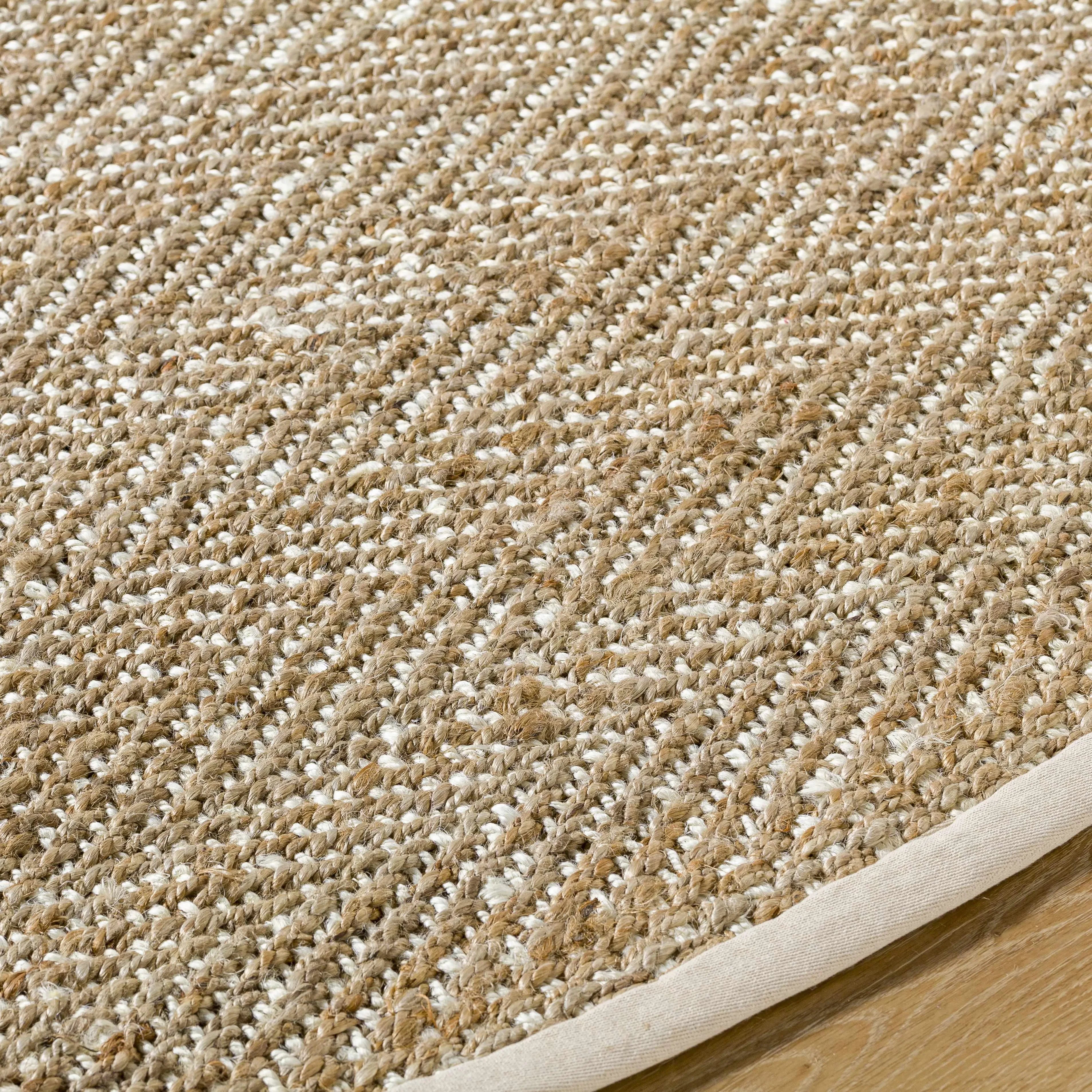 Dinah Natural Textured Jute Rug - The Mayfair Hall