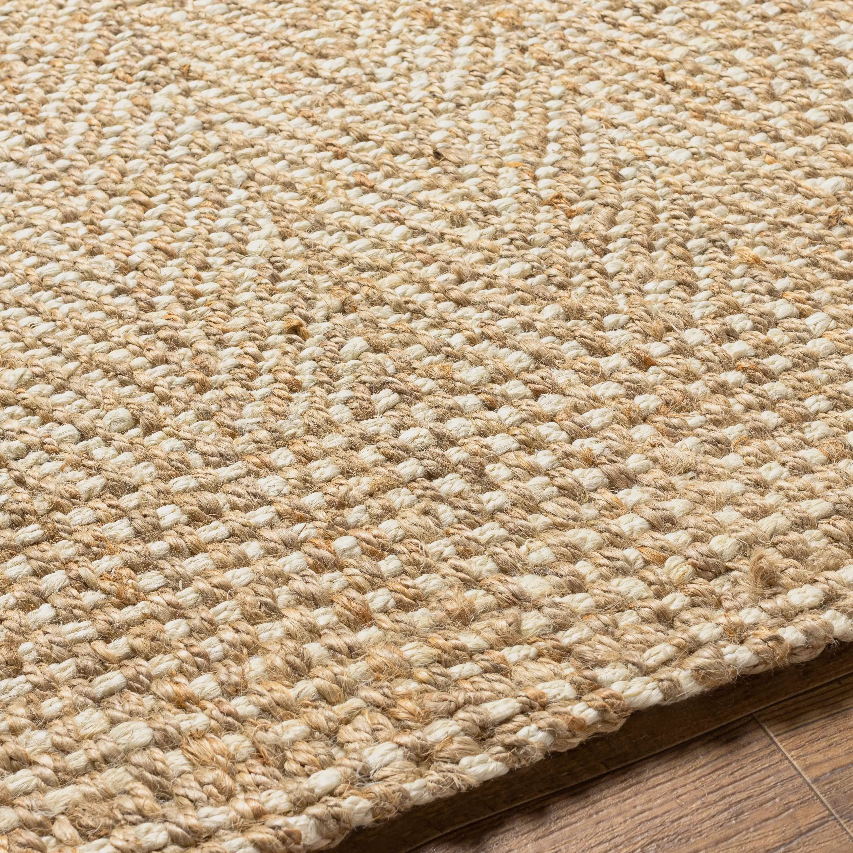 Dinah Natural Textured Jute Rug - The Mayfair Hall