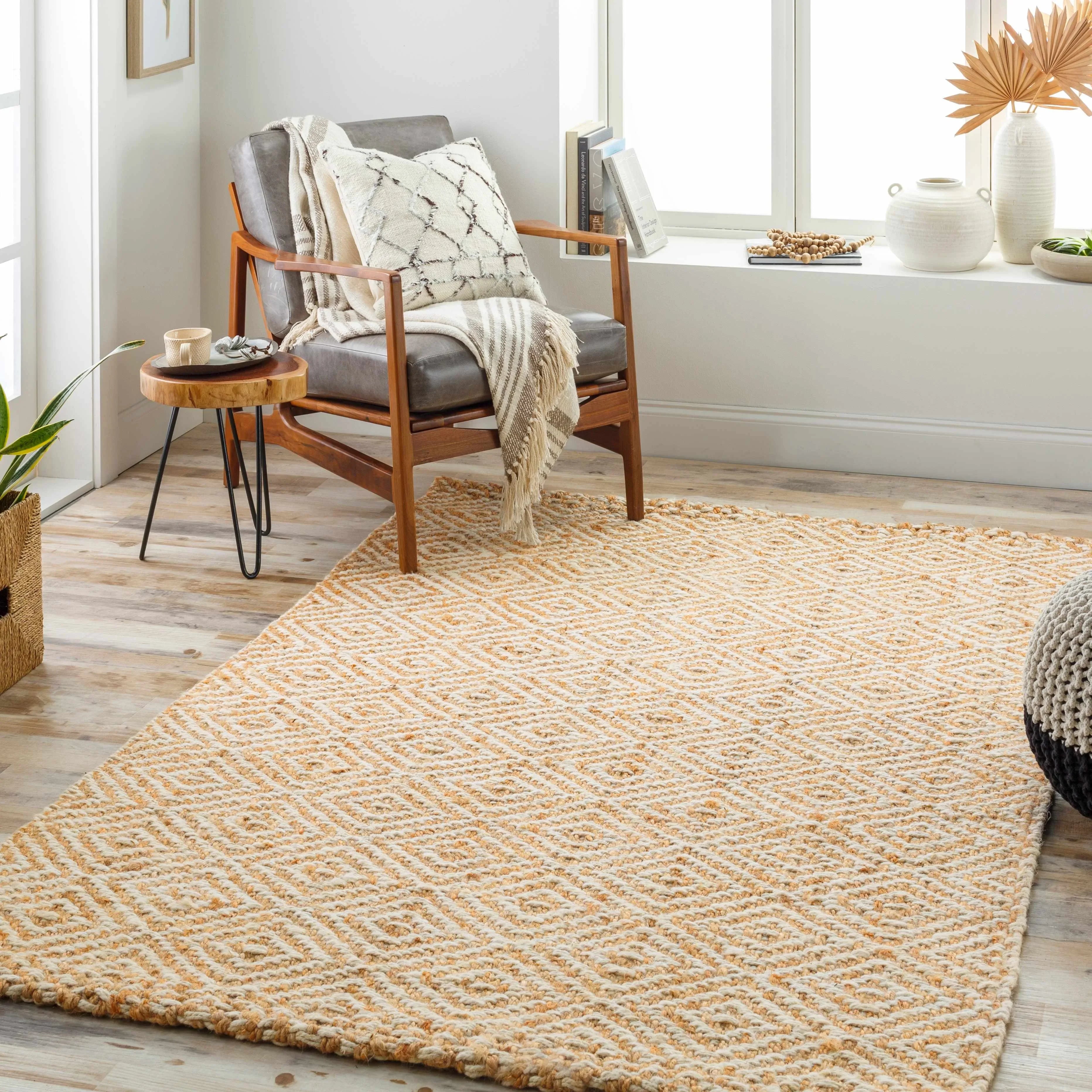Eriko Jute Area Rug - The Mayfair Hall