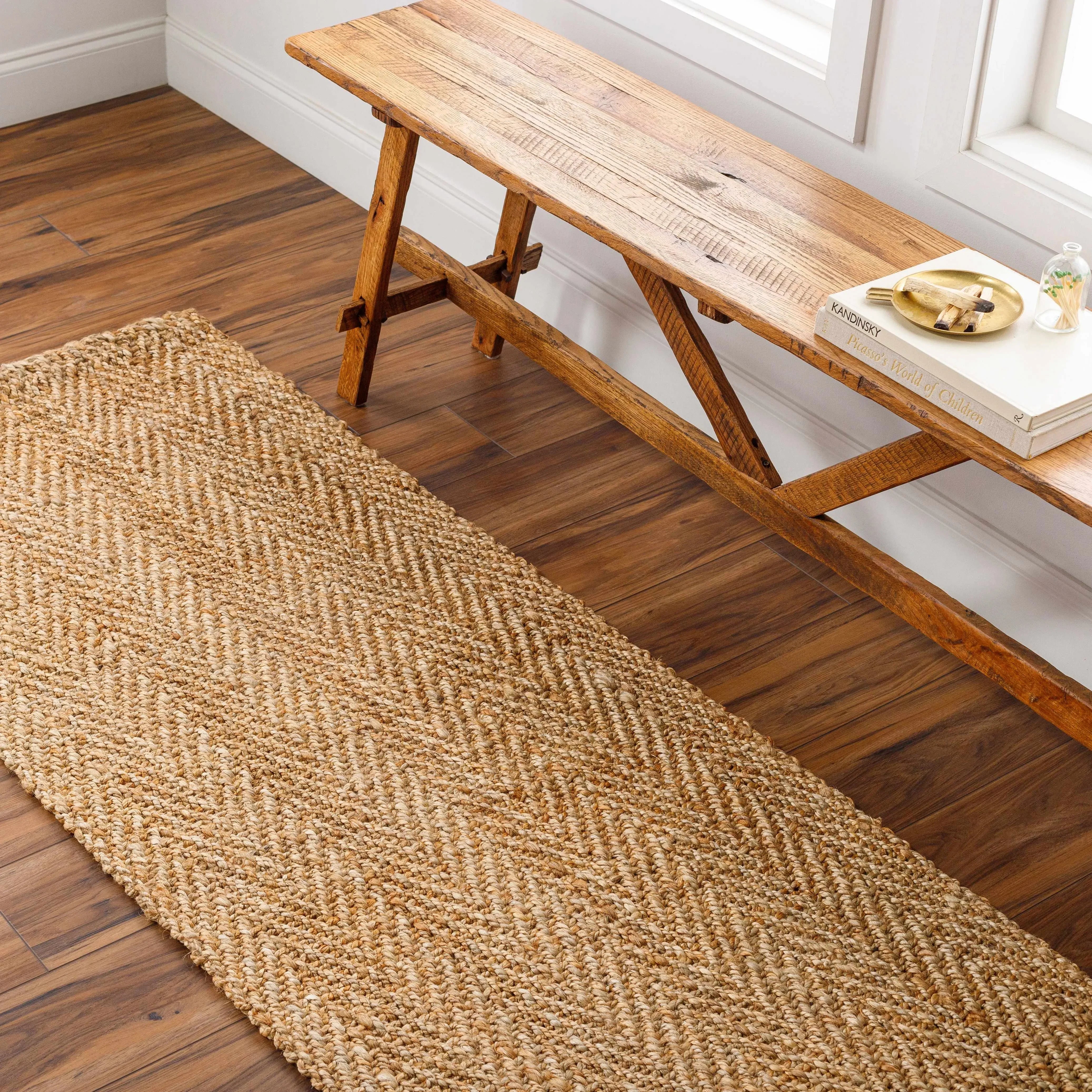 Asaka Jute Area Rug - The Mayfair Hall