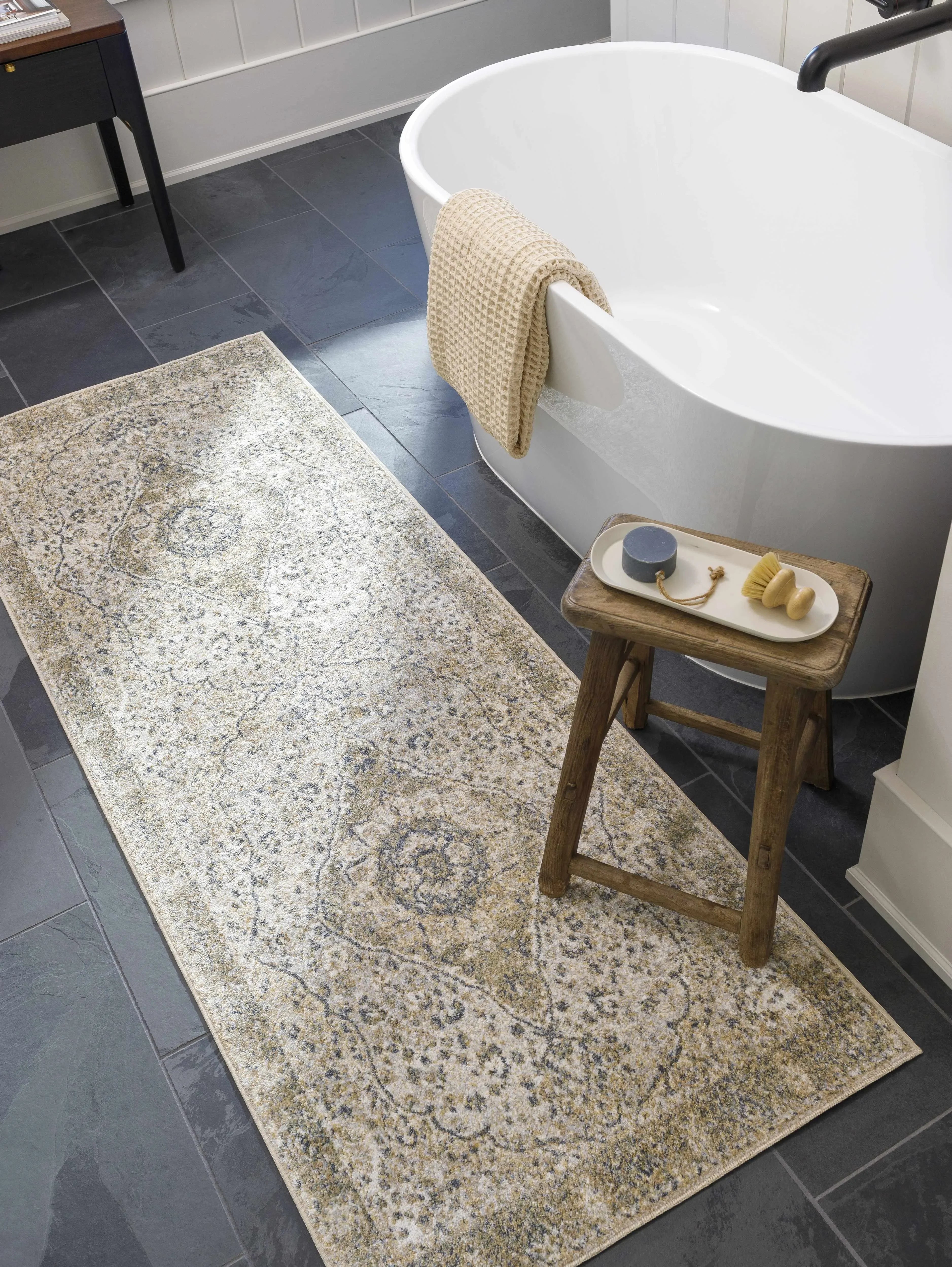Cara Washable Area Rug - The Mayfair Hall