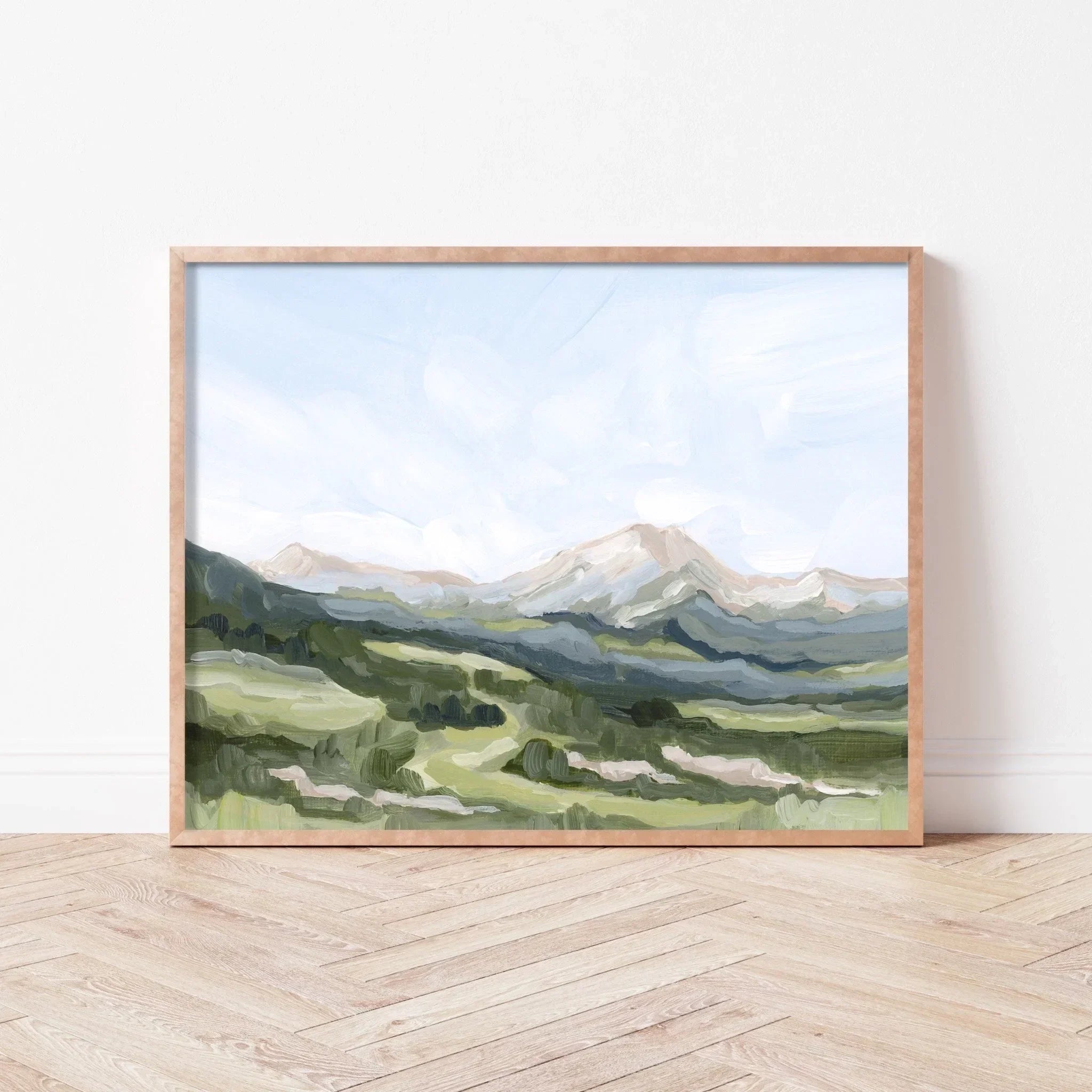 "Snowmass in Spring" Art Print - The Mayfair Hall